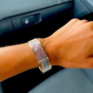 hermes enamel bracelet